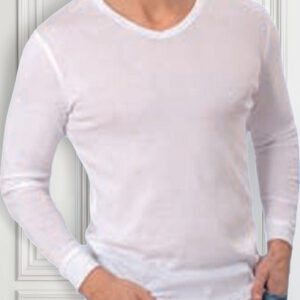 Polera Hombre Monamour 31 Ribb M/larga Escote V