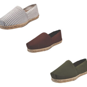 Tripack Alpargata Ray Gr/blan, Café Y Verde Militar
