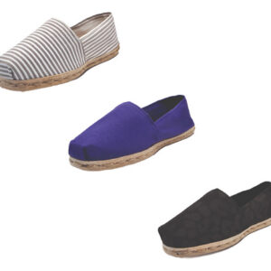 Tripack Alpargata Ray Gr/blan, Morado Y Anim Prin Ng