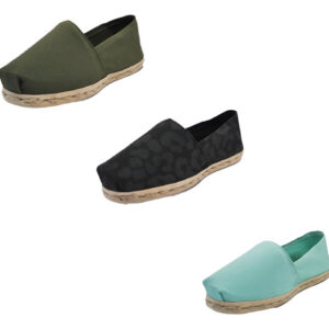 Tripack Alpargata Verde Militar, Anim Prin Ng Y Turquesa