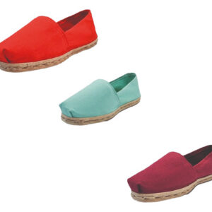 Tripack Alpargata Rojo, Turquesa Y Burdeo