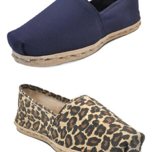Pack Alpargata Azul Marino - Animal Print