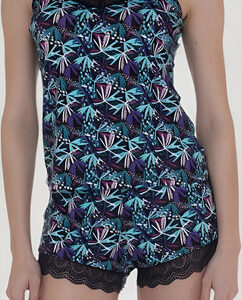 Pijama Mujer Lady Genny J-889 Viscosa Print M