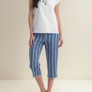 Pijama Mujer Lady Genny J-805 Cotton & Viscosa Blanco Xl