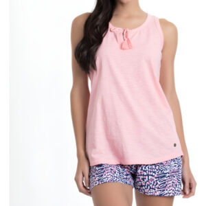 Pijama Mujer Lady Genny J-807 Cotton Damasco M