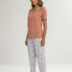 Pijama Mujer Lady Genny J-905 Cotton Ocre Xl