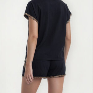 Pijama Mujer Lady Genny J-797 Cotton Negro M