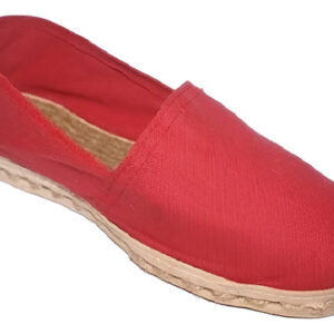 Alpargata Iberia Mezclilla ,fabricación Chilena Rojo 36